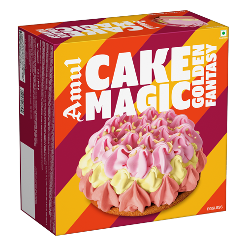 Golden Fantasy Cake Magic